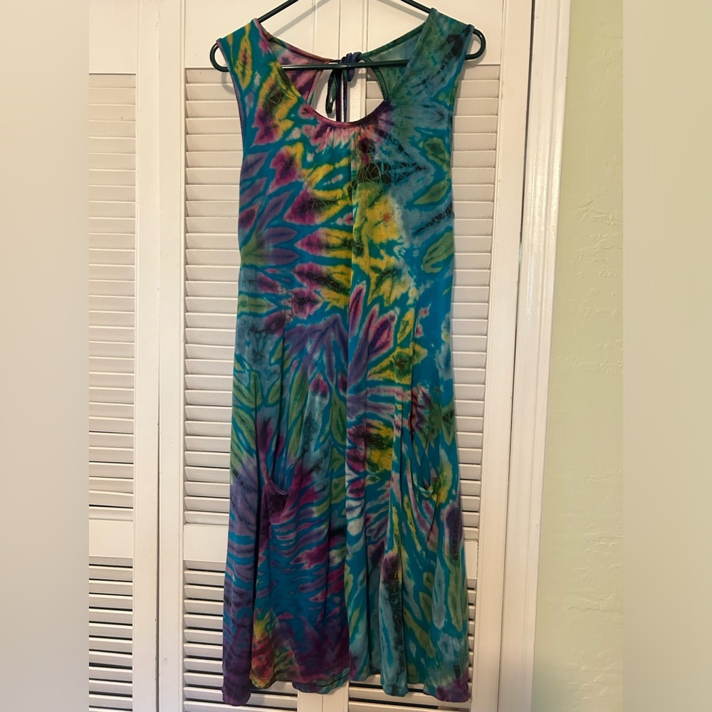 Tie Dye-look Midi size M
